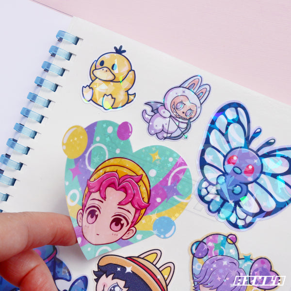 TIGER & BIRD ✦ STICKER BOOK