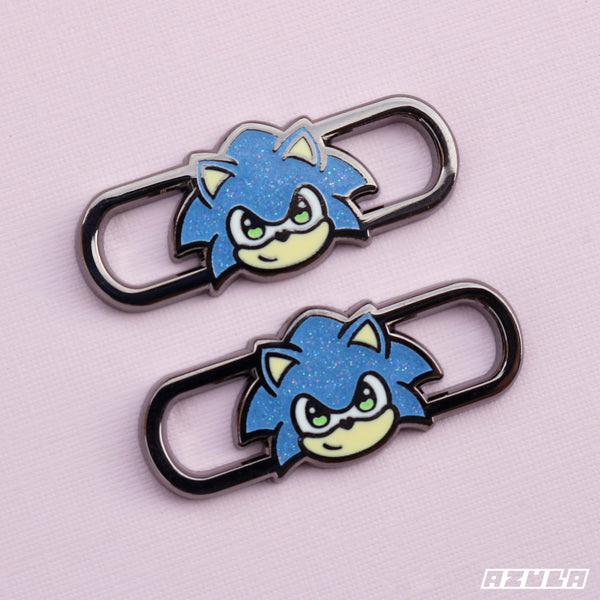 BLUE HEDGEHOG ✦ LACE LOCKS