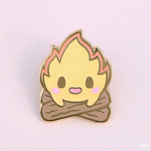 CALCIFER ✦ ENAMEL PIN