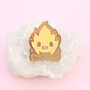 CALCIFER ✦ ENAMEL PIN