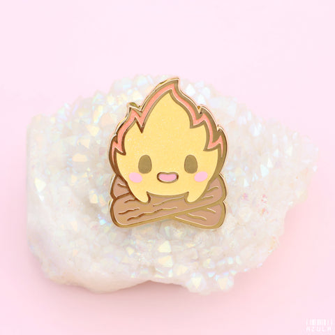 CALCIFER ✦ ENAMEL PIN