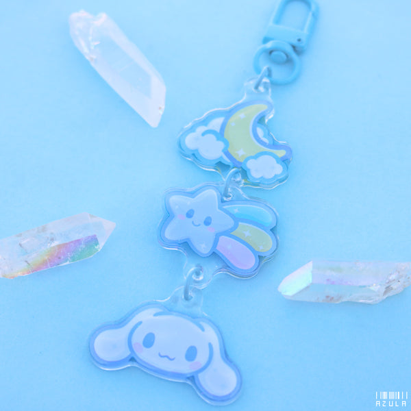CINNAMON PUP ✦ KEYCHAIN