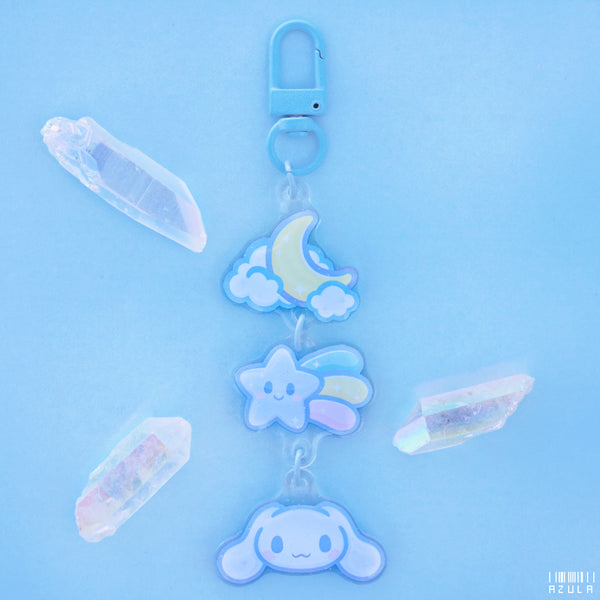 DREAMING PUP ✦ KEYCHAIN