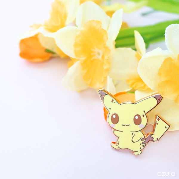ELECTRIC STARTER ✦ ENAMEL PIN