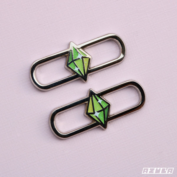 GREEN DIAMOND ✦ LACE LOCKS