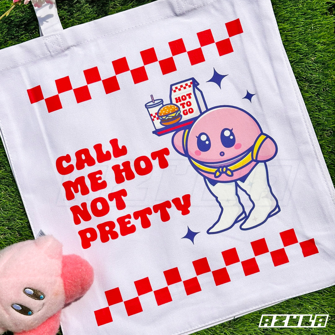 HOT TO GO (WHITE) ✦ TOTE BAG