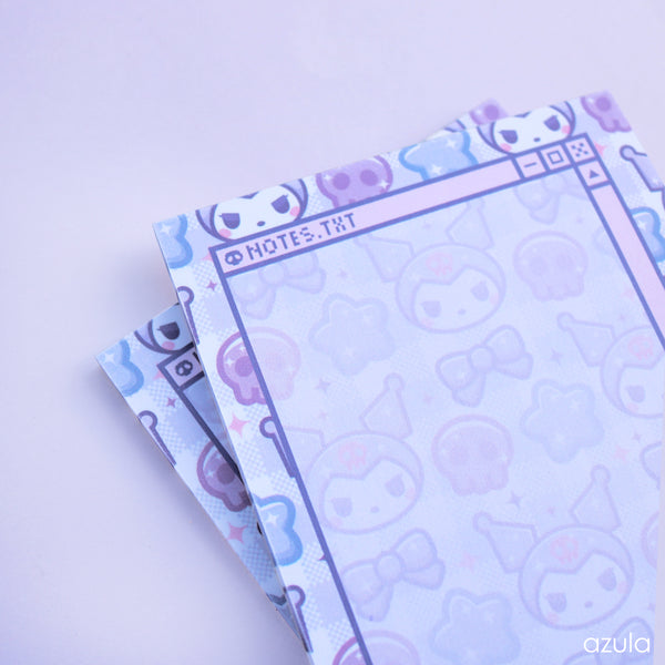 JESTER BUNNY ✦ NOTE PAD