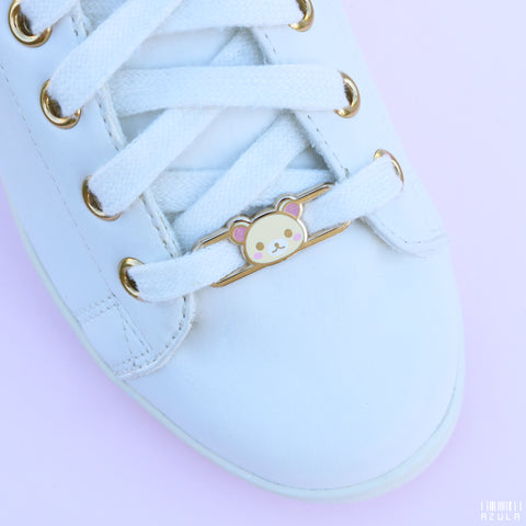 WHITE BEAR ✦ LACE LOCKS