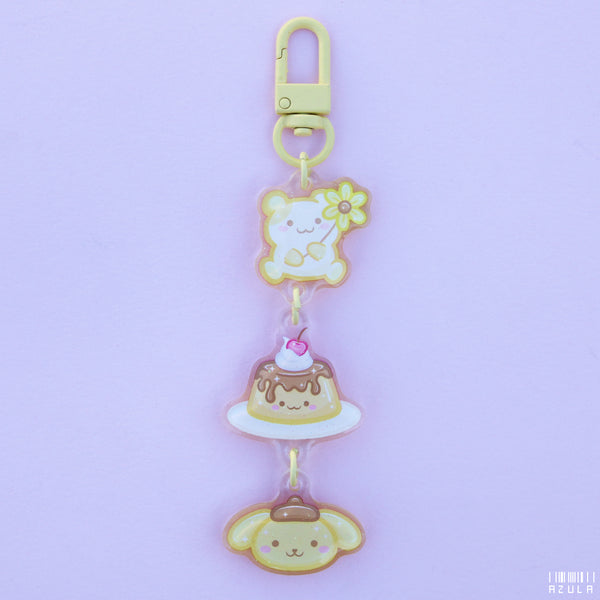 PUDDING PUP ✦ KEYCHAIN