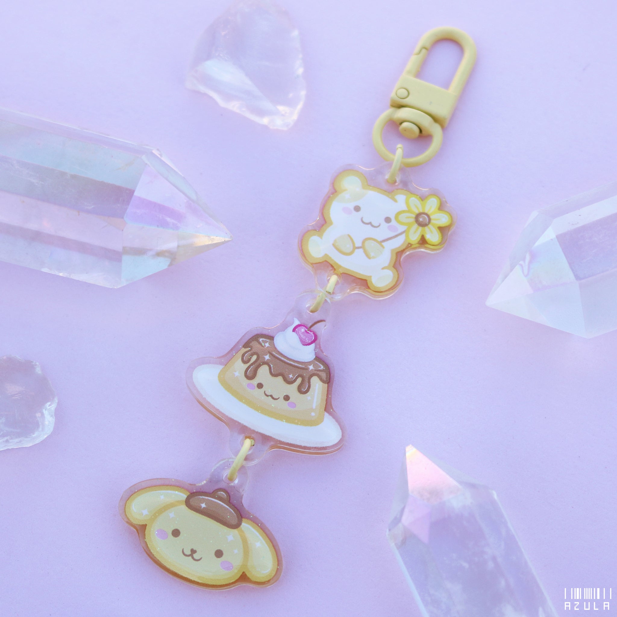 PUDDING PUP ✦ KEYCHAIN