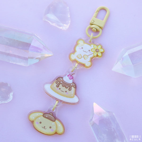 PUDDING PUP ✦ KEYCHAIN