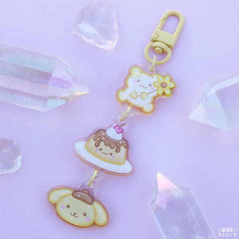 PUDDING PUP ✦ KEYCHAIN