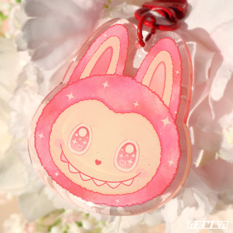 RED MONSTER ✦ KEYCHAIN