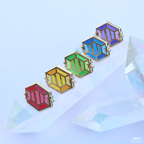 RUPEE FILLERS ✦ ENAMEL PIN SET
