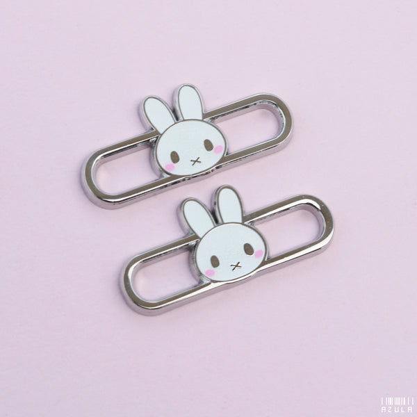 WHITE BUNNY ✦ LACE LOCKS