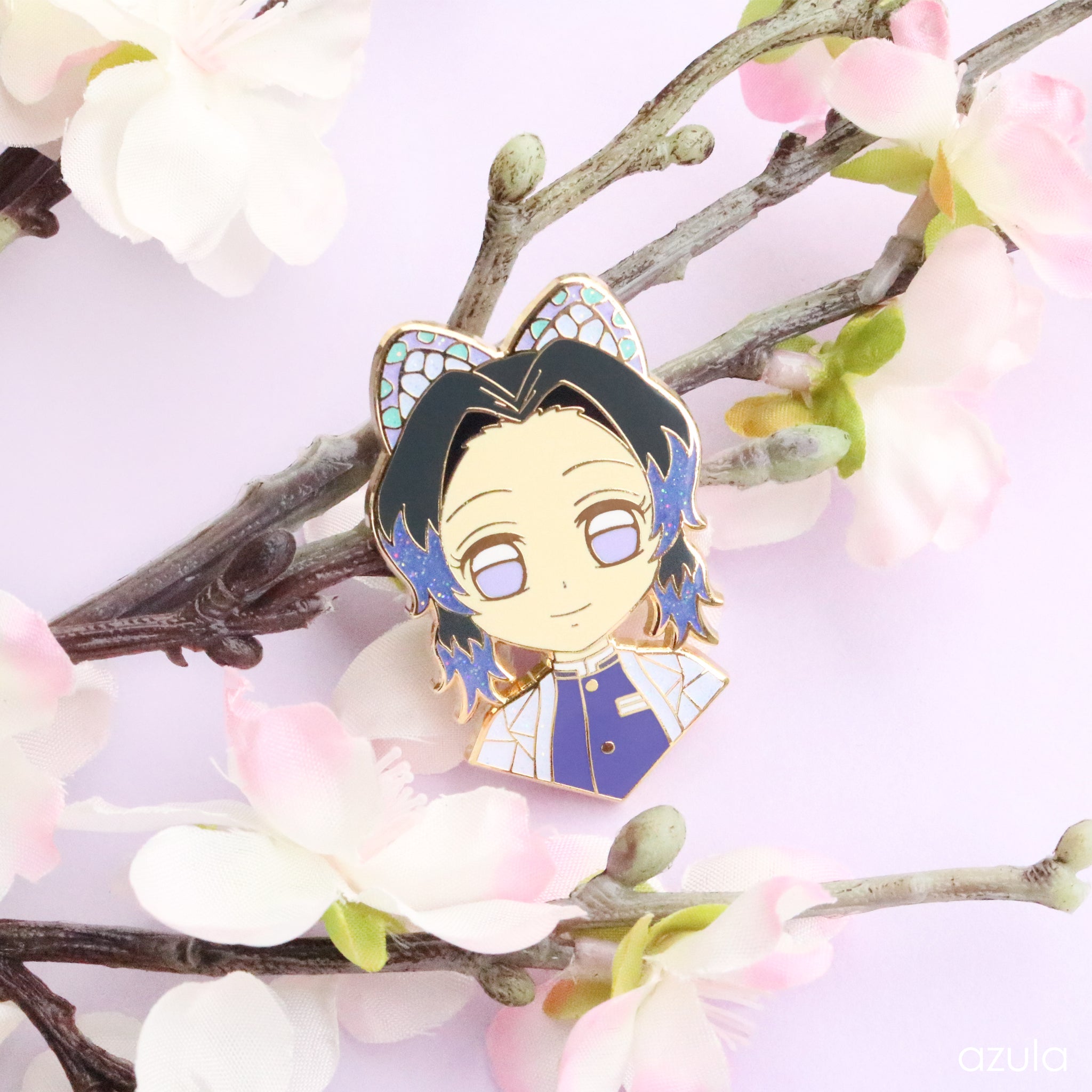 BUTTERFLY GIRL ✦ ENAMEL PIN