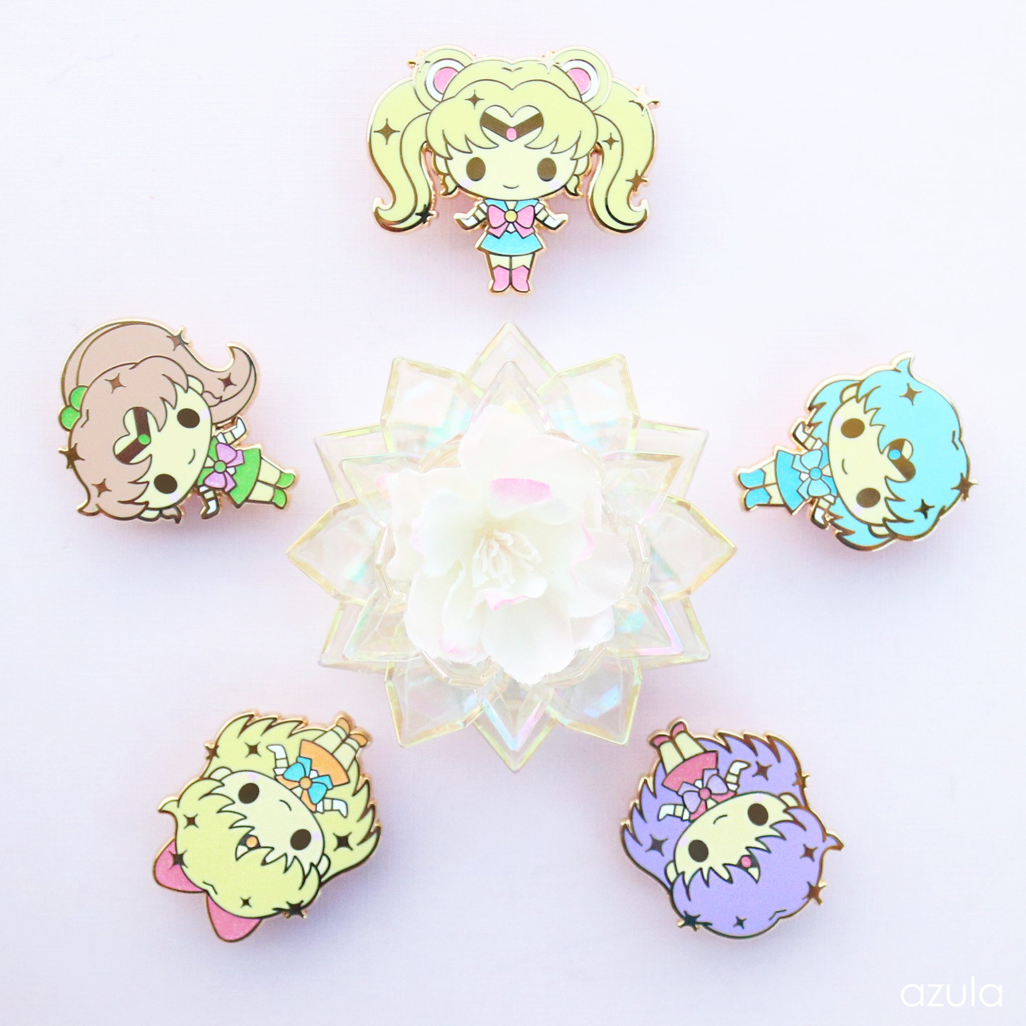 CHIBI SCOUTS ✦ ENAMEL PIN SET
