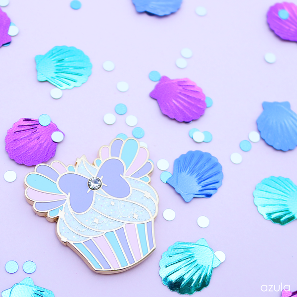 MERMAID CUPCAKE ✦ ENAMEL PIN