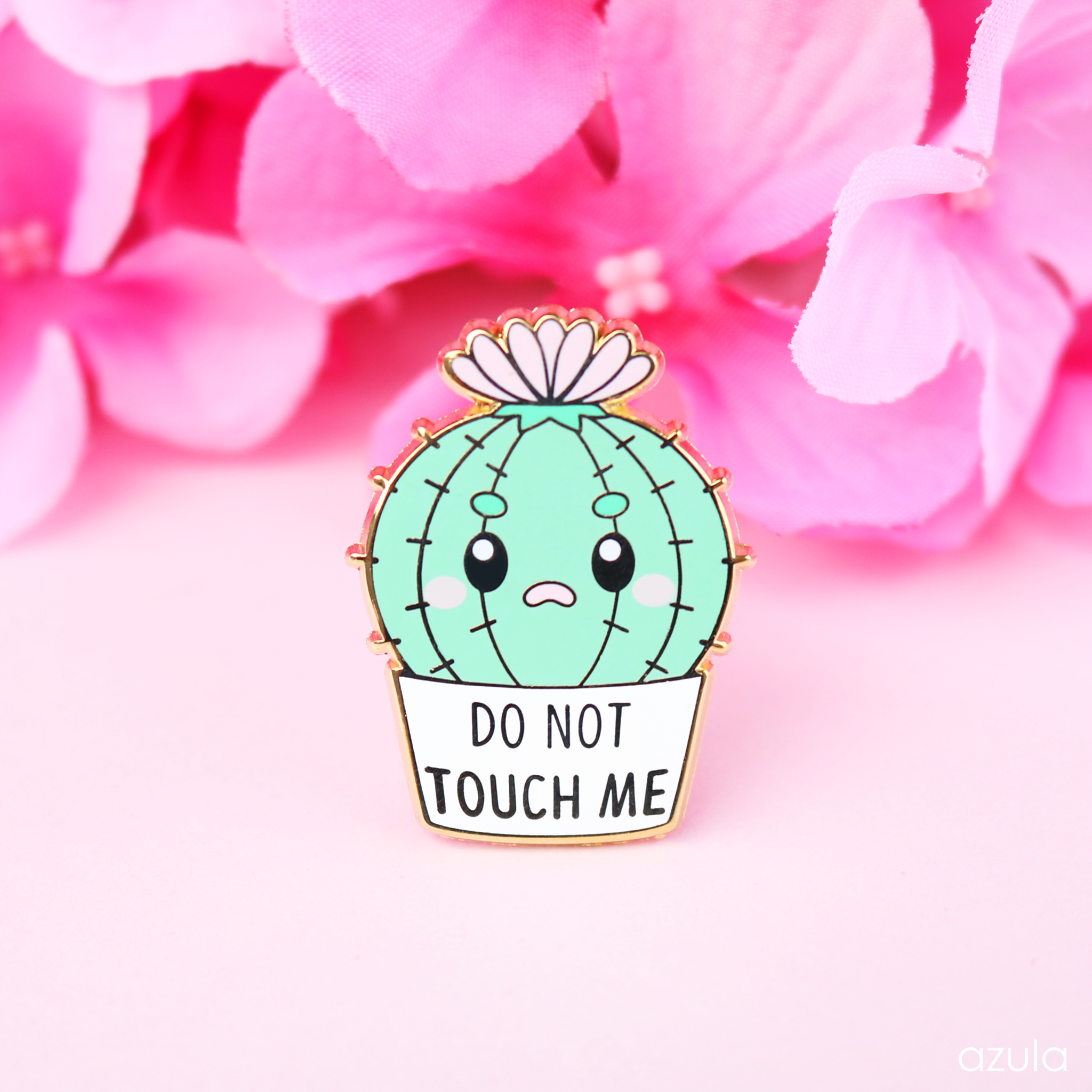 DO NOT TOUCH ME ✦ ENAMEL PIN