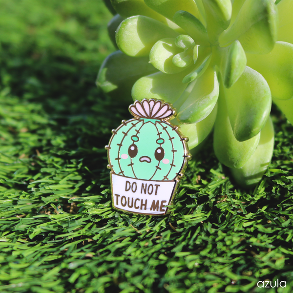 DO NOT TOUCH ME ✦ ENAMEL PIN