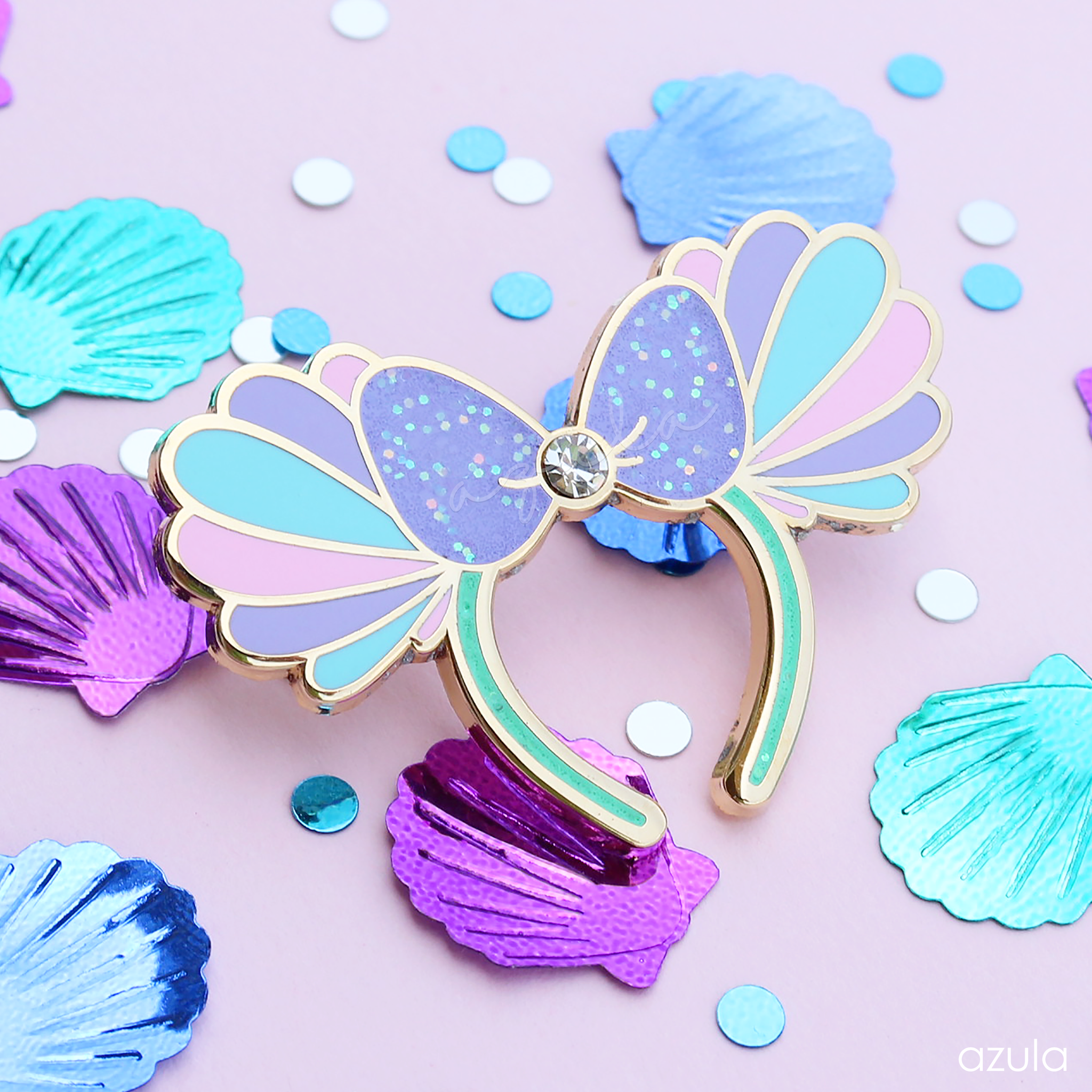 MERMAID EARS ✦ ENAMEL PIN