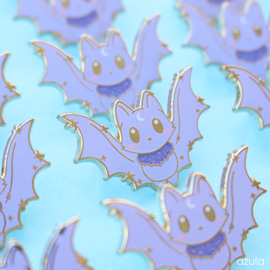 LUNAR BAT ✦ ENAMEL PIN