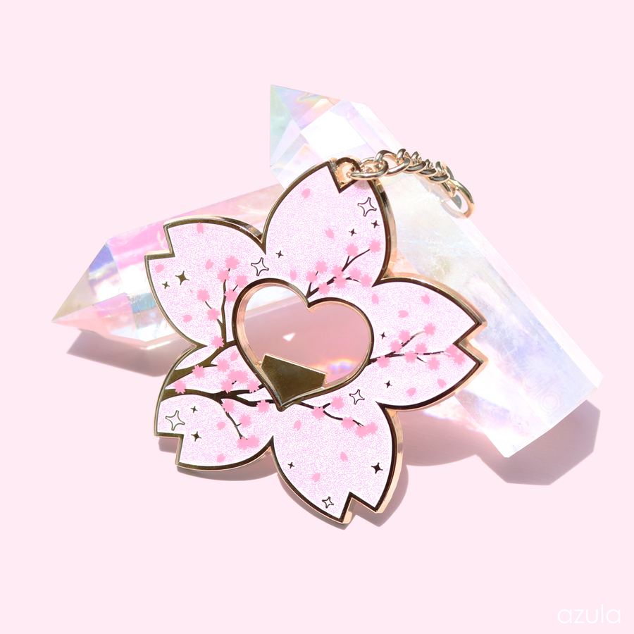 SAKURA ✦ BOTTLE OPENER KEYCHAIN