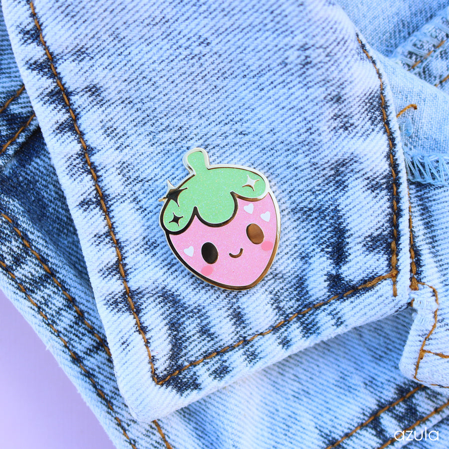STRAWBABY ✦ ENAMEL PIN