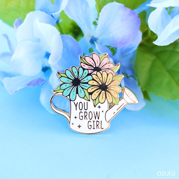 YOU GROW GIRL ✦ ENAMEL PIN